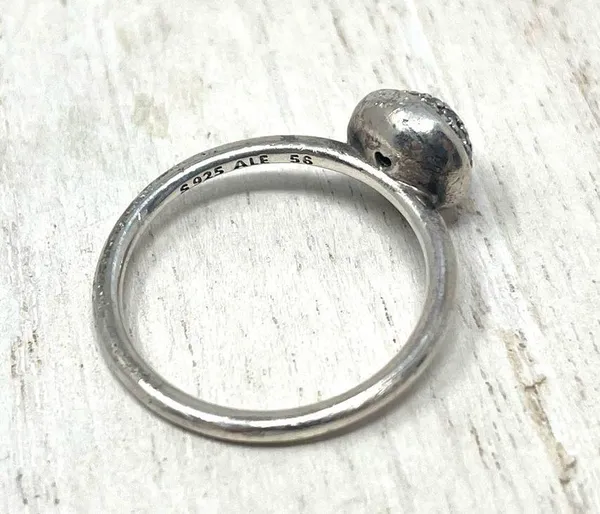 Pandora cluster dome ring, sterling silver, size 56 or 7.5 - Image 6