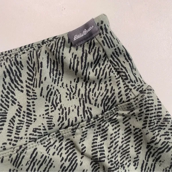 Eddie Bauer Skirt Athletic Pickleball Tennis Beach Travel Lounge Green Black - Image 3