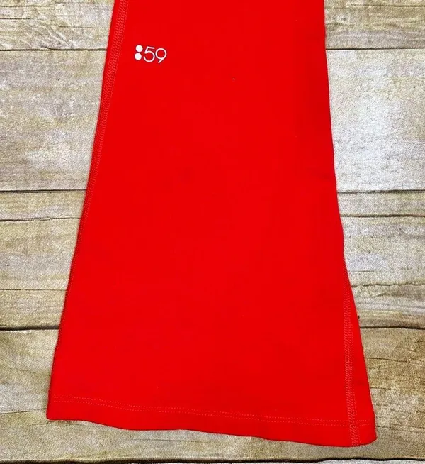 Splits59 Raquel Red Flare Legging Pant Activewear - Image 6
