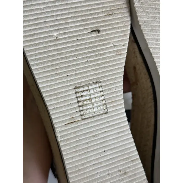 See by Chloe Glyn Platform Sandals Women's Size 39 Black Leather‎ Espadrille - Image 9