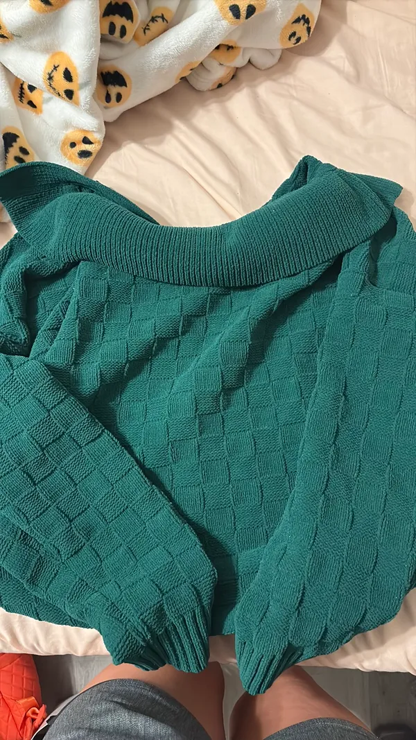 Abercrombie Sweater Knit Collared - Image 2