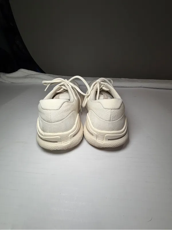 Brooks Ghost max cushion neutral Women's Running Sneakers in Cream/Off-White 8.5 - Image 5