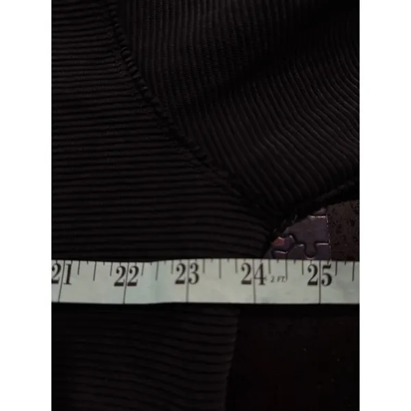 We The Free Black‎ rib Long Sleeve Casual Crew Neck Top Women's XS - Image 5