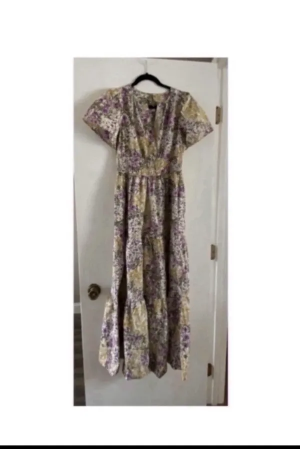 Anthropologie Floral Maxi Dress - Image 6