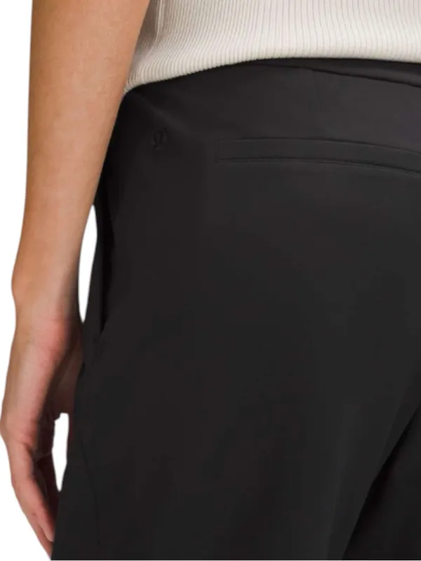 Lululemon womens large tapered leg mid rise 7/8 pant black athletic crop casual - Image 12