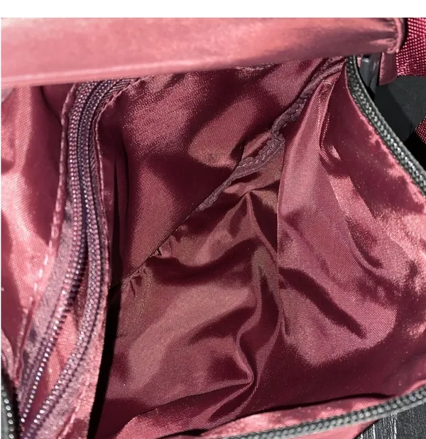 CALIA by Carrie Underwood Women's Sling Belt Bag Maroon Burgundy - Image 4