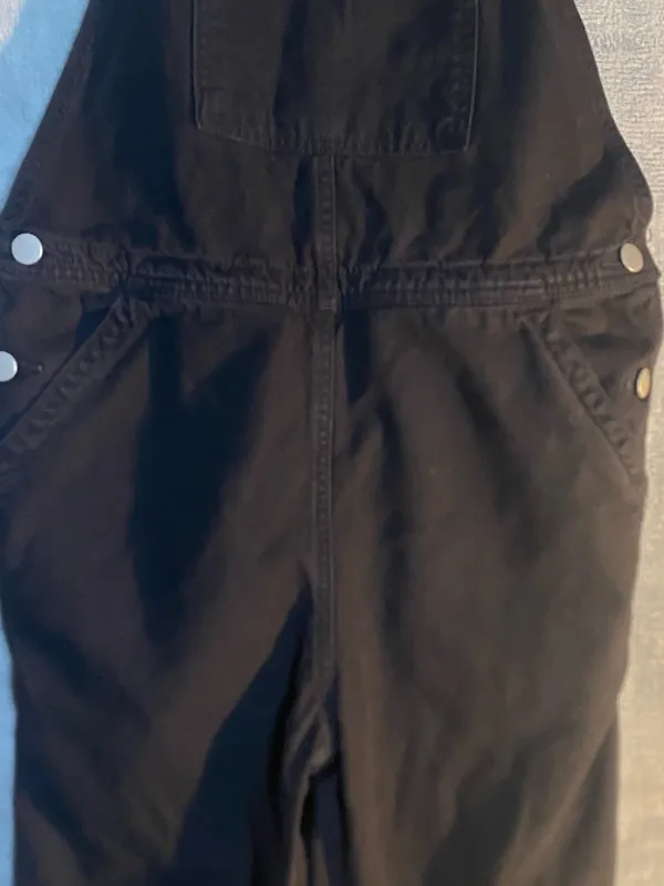 Everlane Black Cotton‎ Overalls with Adjustable Straps size 2 - Image 5