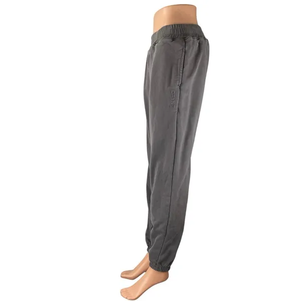 DFYNE Women's Gray High Rise Pull On Tapered Athletic Jogger Sweat Pants Size S - Image 2