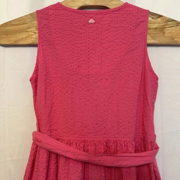 Barbour Women Size 6 Begonia‎ Pink Sea Daisy Dress Anthropologie Saks Nordstrom - Image 6