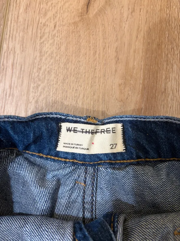 Free People Skirt Denim Mini We The Free - Image 3
