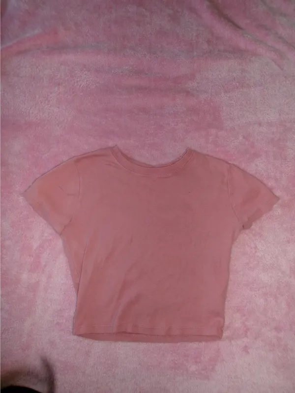 Pink Hollister Crop Top - Image 2