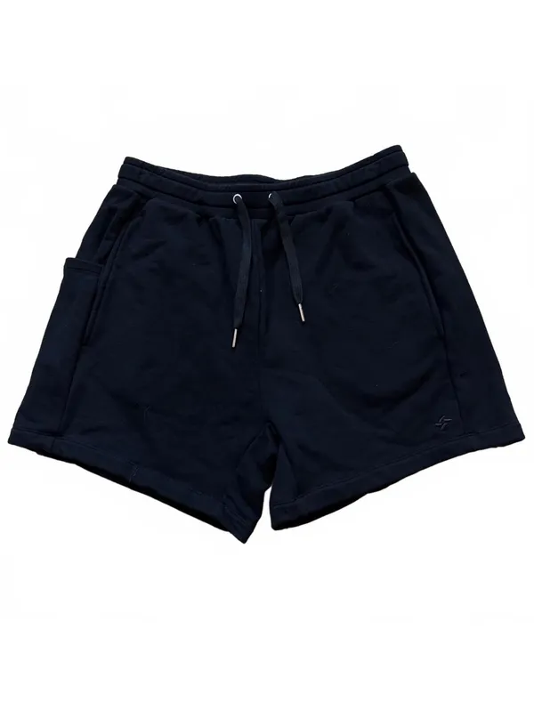 Allwear Organic Cotton Sweat Shorts Natural Black Women's Size Large - Image 2