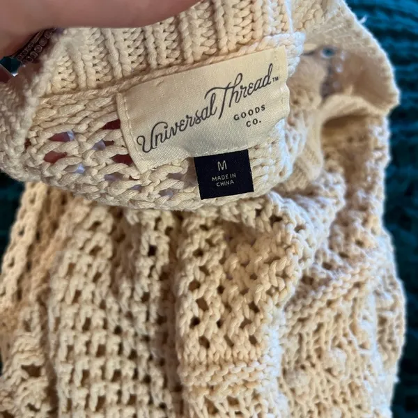 Universal Threads Crochet Sweater - Image 3