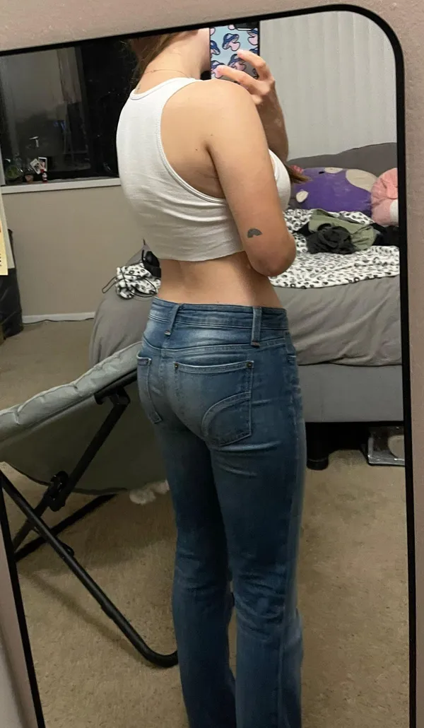 Revice Denim crop top - Image 2