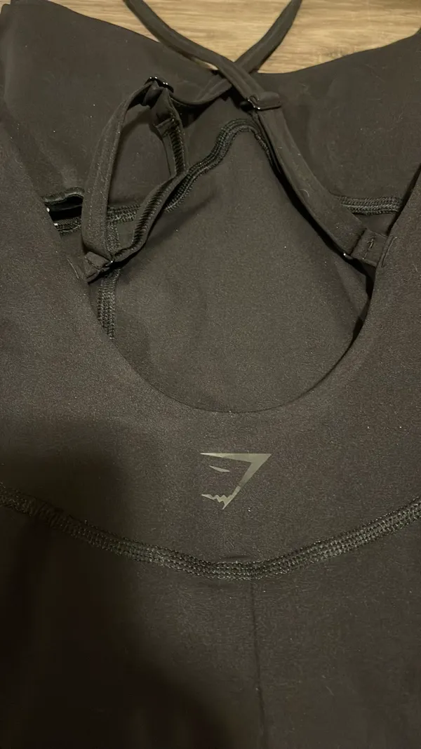 Gymshark Black Strappy All in One xs - Image 5