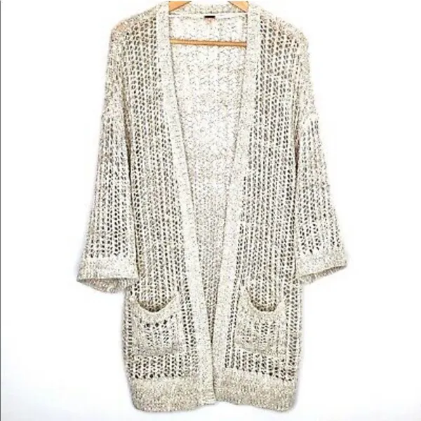 ✨2xHP✨Free People Open Knit Open Oversized Cardigan✨ - Image 2