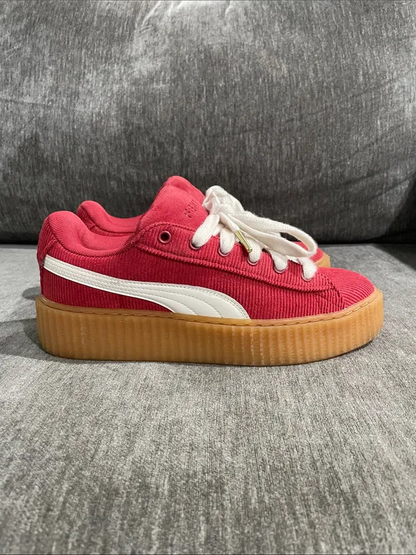 Puma x Fenty Women's Creeper Phatty Corduroy Sneakers Size 10 - Image 8