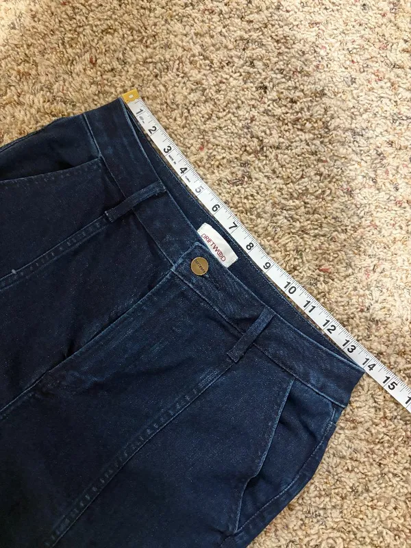 Driftwood Annabel Cargo Stretch Jeans Dark Wash - Image 12