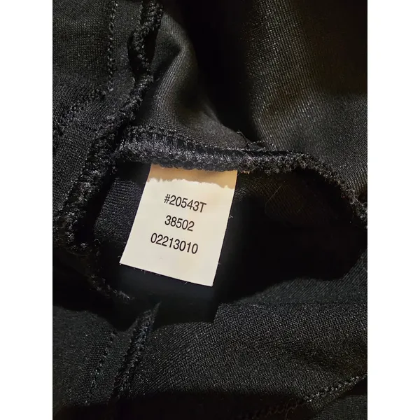 Spanx Womens Black Double Split Hem Wide Leg Perfect Pants Medium Tall - Image 5