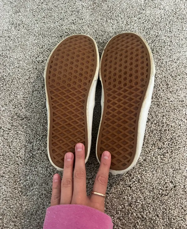 Vans White Size Women 7.5 - Image 5