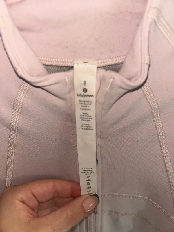 Light Pink Lululemon Define Jacket - Image 2