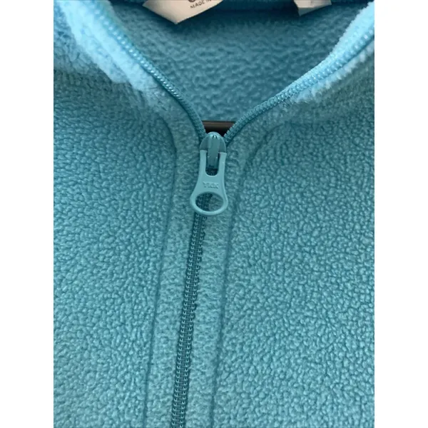 Old Navy Women's 1/4 Zip Fleect Pullover Top Collar Size Large Blue - Image 3