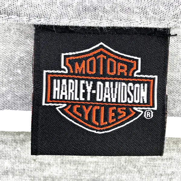 Harley Davidson Loose T-shirt Lace Sleeves Blingy Eagle - Image 5