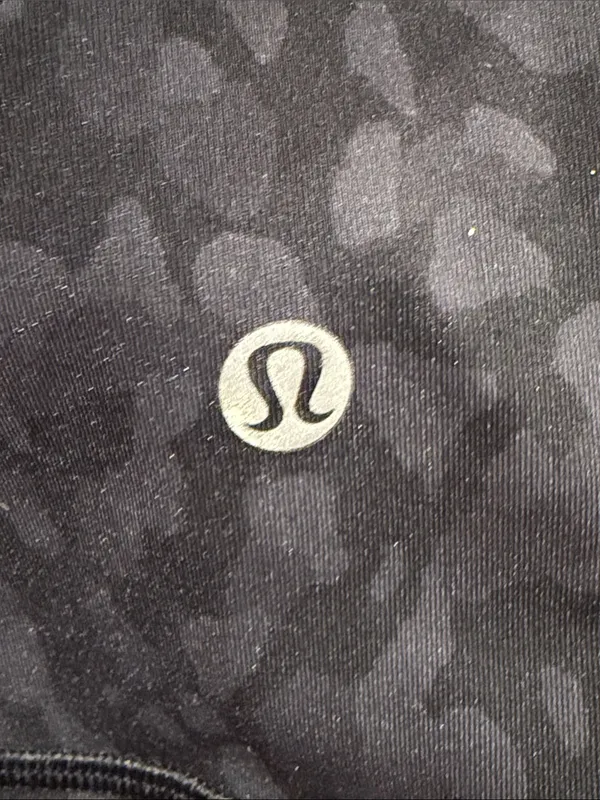 lululemon athletica align Black Tonal Animal Print Leggings 12 - Image 4