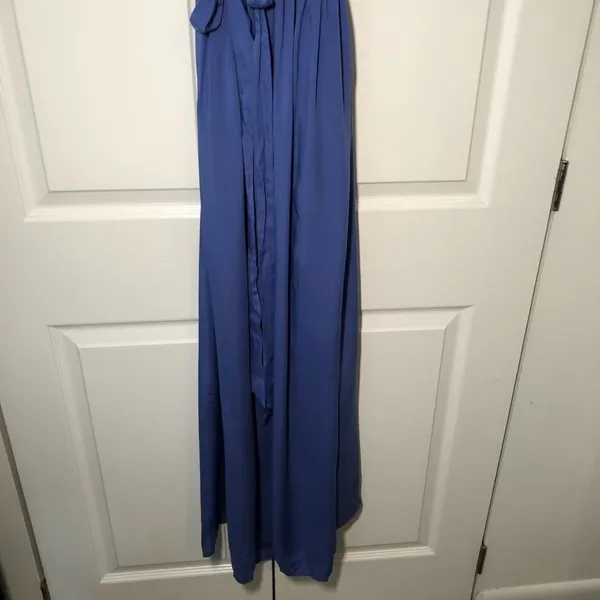 Lulus Magical Movement Periwinkle Blue Wrap Maxi Dress Size M - Image 6