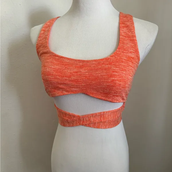 Princess Polly Emma Tie Up Orange Top! - Image 7