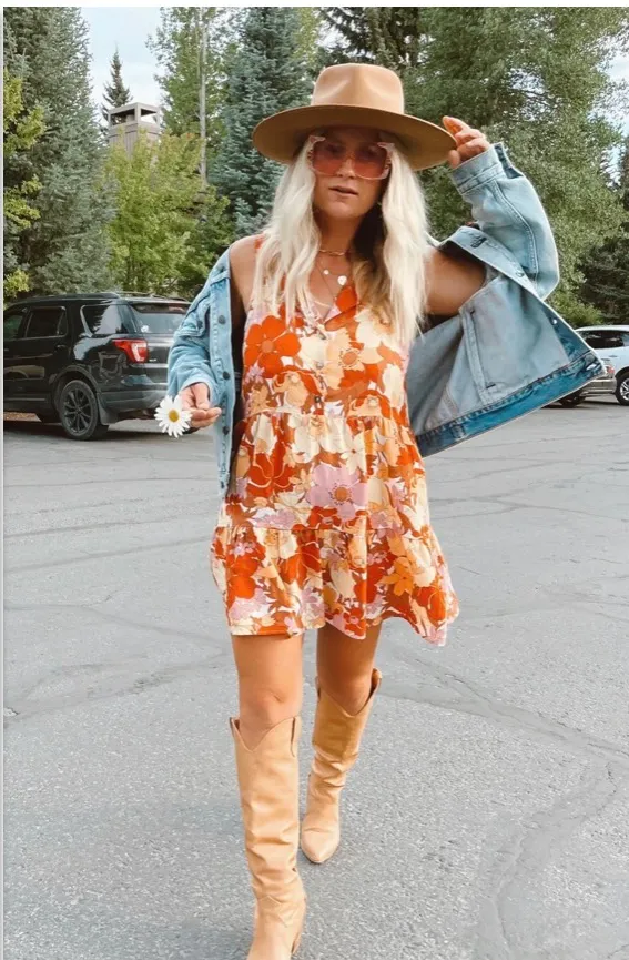 Show Me Your Mumu Groovy Collared Mini Dress - Image 5
