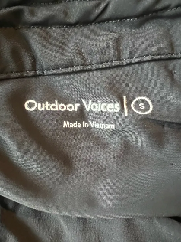 Outdoor Voices Black Exercise Skort 3" Size Small - Image 4