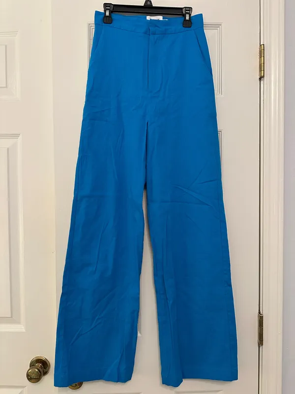 Princess Polly Blue Strapless Top and Matching Pants Set - Image 5