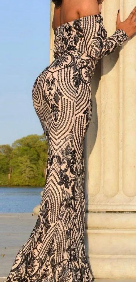 Windsor Off The Shoulder Dress - Image 3