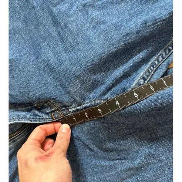Abercrombie high rise cropped jeans - Image 3