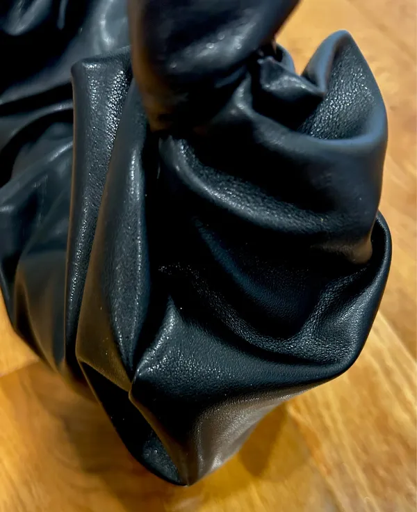 RACHEL ZOE black Slouchy Wrapped contemporary Hobo shoulder Bag - Image 7