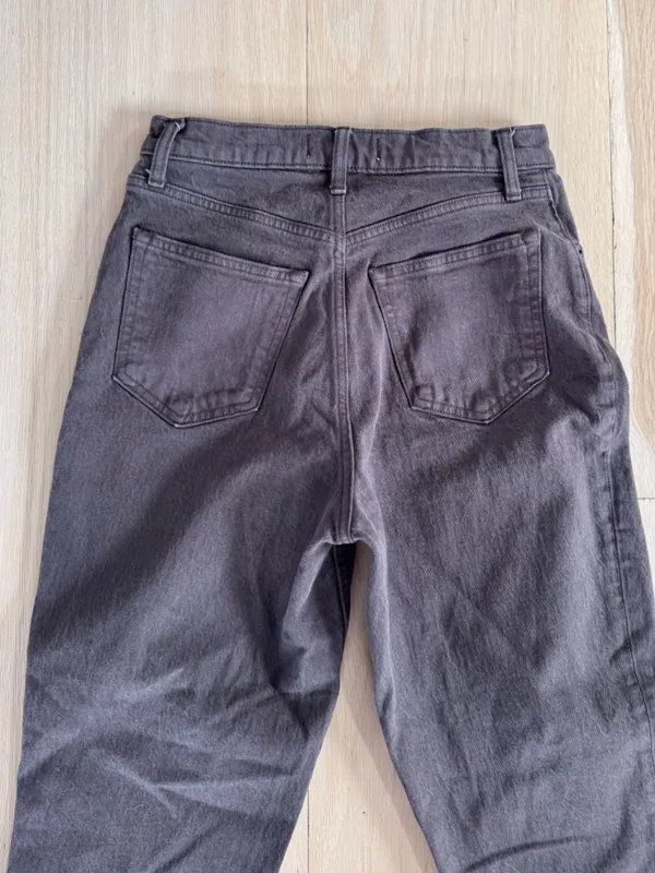 Abercrombie & Fitch Curve Love The ‘90s Straight Ultra High Rise Jeans Size 27 - Image 6
