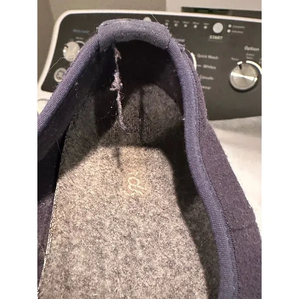 Allbirds Wool Loungers Navy Blue Slip On Sneakers Womens‎ Size 7 Casual Comfort - Image 7