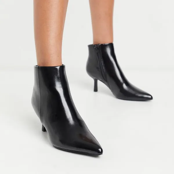NIB ASOS leather booties - Image 2
