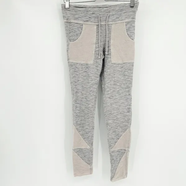 Free People FP Movement Womens Activewear Kyoto Pocket Leggings‎ Size S Gray - Image 3