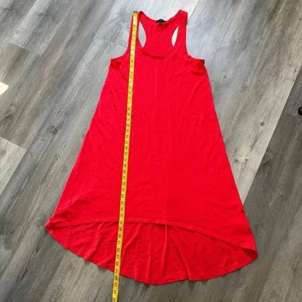 J. Crew Hi Low Swingy Tank Dress Medium Minimalist Racerback - Image 7