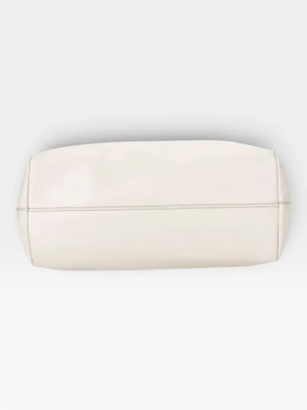 Prada White Saffiano Leather Large Tote Bag Purse WITH COA - Image 6