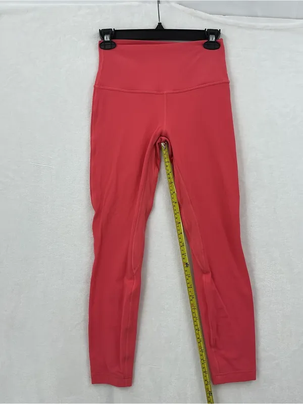 lululemon athletica High-Rise Coral Leggings 1055 - Image 4