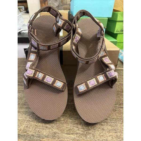 Teva Women's Flatform Universal Sandal Crochet Size 11 Gorpcore - Image 2