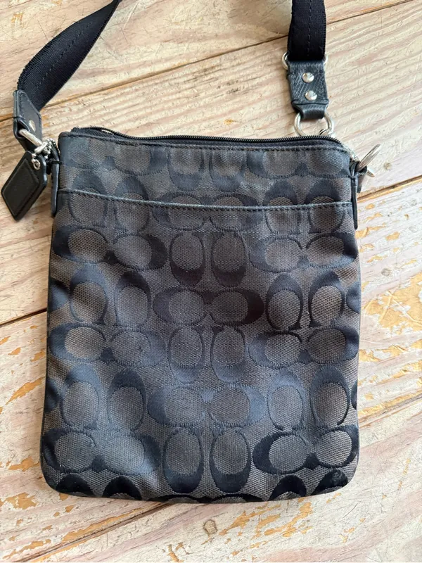 Coach Signature Crossbody Bag - fair condition - Image 5