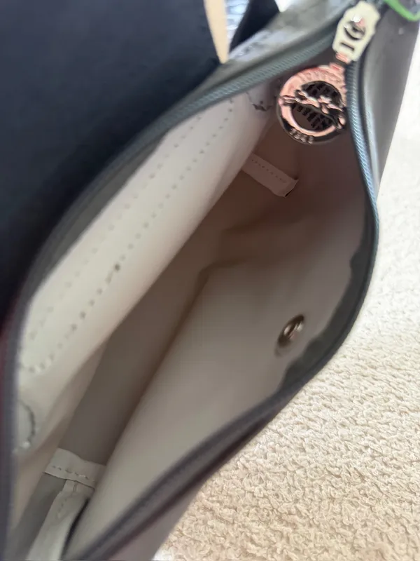 Longchamp Le Pliage Mini Pouch grey  - Image 4