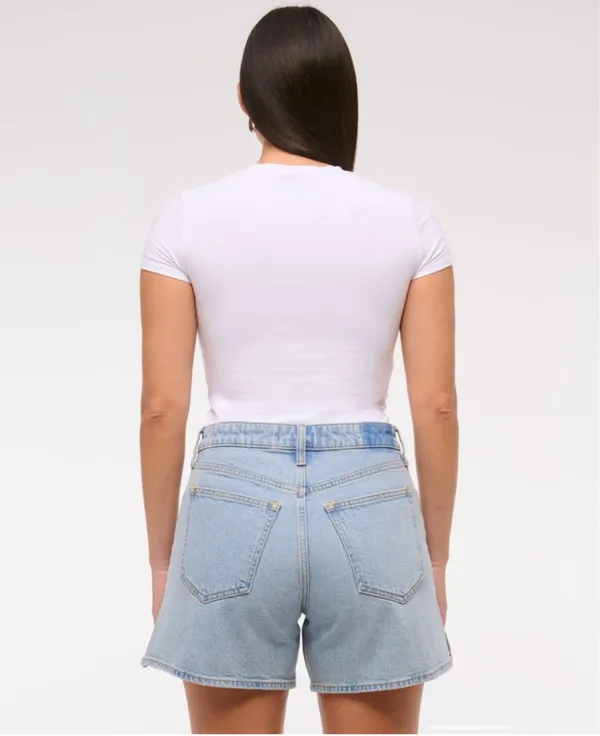 Abercrombie The Dad Shorts High-Rise Curve Love - Image 2