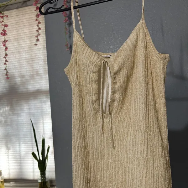 Amuse Society Women's Gold Maxi Dress - Image 7