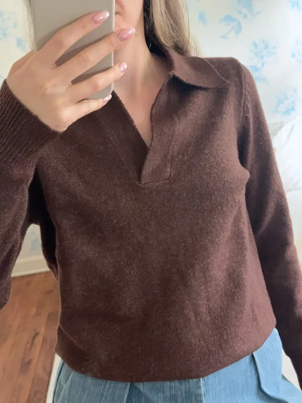 Solmar Sweater Chocolate Brown - Image 3