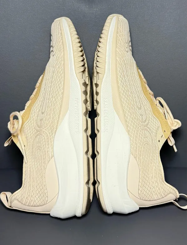 Sam Edelman Women's Ecru Sand Miles Sneaker Size 8 - Image 6